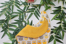 Charger l'image dans la galerie, Bavoir bandana Hiboux