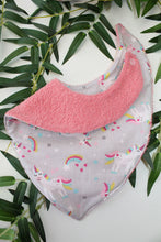 Charger l'image dans la galerie, Bavoir bandana Licorne