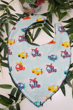 Charger l'image dans la galerie, Bavoir bandana Hélicoptère