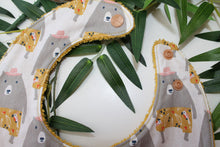 Charger l'image dans la galerie, Bavoir bandana Gros Ours Gris