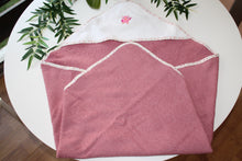 Charger l'image dans la galerie, Cape de Bain "Petit Hiboux Rose"