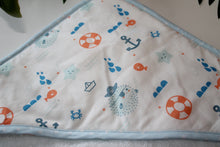 Charger l'image dans la galerie, Cape de bain " Les Fonds Marins"