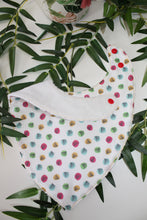 Charger l'image dans la galerie, Bavoir Bandana Confettis Plume