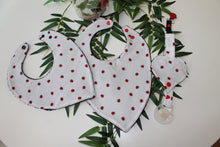 Charger l'image dans la galerie, Bavoir Bandana Coccinelles