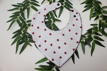 Charger l'image dans la galerie, Bavoir Bandana Coccinelles