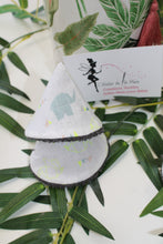 Charger l'image dans la galerie, Tipi protège pipi Eléphants Origami " Menthe et Fluo"