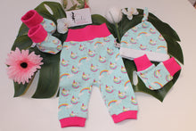 Charger l'image dans la galerie, Pack Naissance "Têtes de licornes Arc-en-ciel"