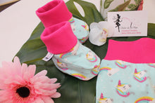 Charger l'image dans la galerie, Pack Naissance "Têtes de licornes Arc-en-ciel"