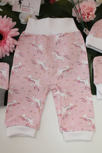 Charger l'image dans la galerie, Pack Naissance "Licornes Blanches (Fond Rose )"