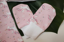 Charger l'image dans la galerie, Pack Naissance "Licornes Blanches (Fond Rose )"