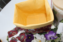 Charger l'image dans la galerie, Panier et Lingettes "Imprimer Cachemire bordeaux "