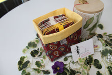 Charger l'image dans la galerie, Panier et Lingettes "Imprimer Cachemire bordeaux "