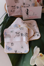 Charger l'image dans la galerie, Panier et Lingettes : Modèle "Lapin et Champignon Enchantés "