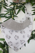 Charger l&#39;image dans la galerie, Bavoir bandana Petite souris
