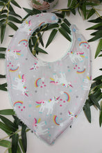 Charger l&#39;image dans la galerie, Bavoir bandana Licorne
