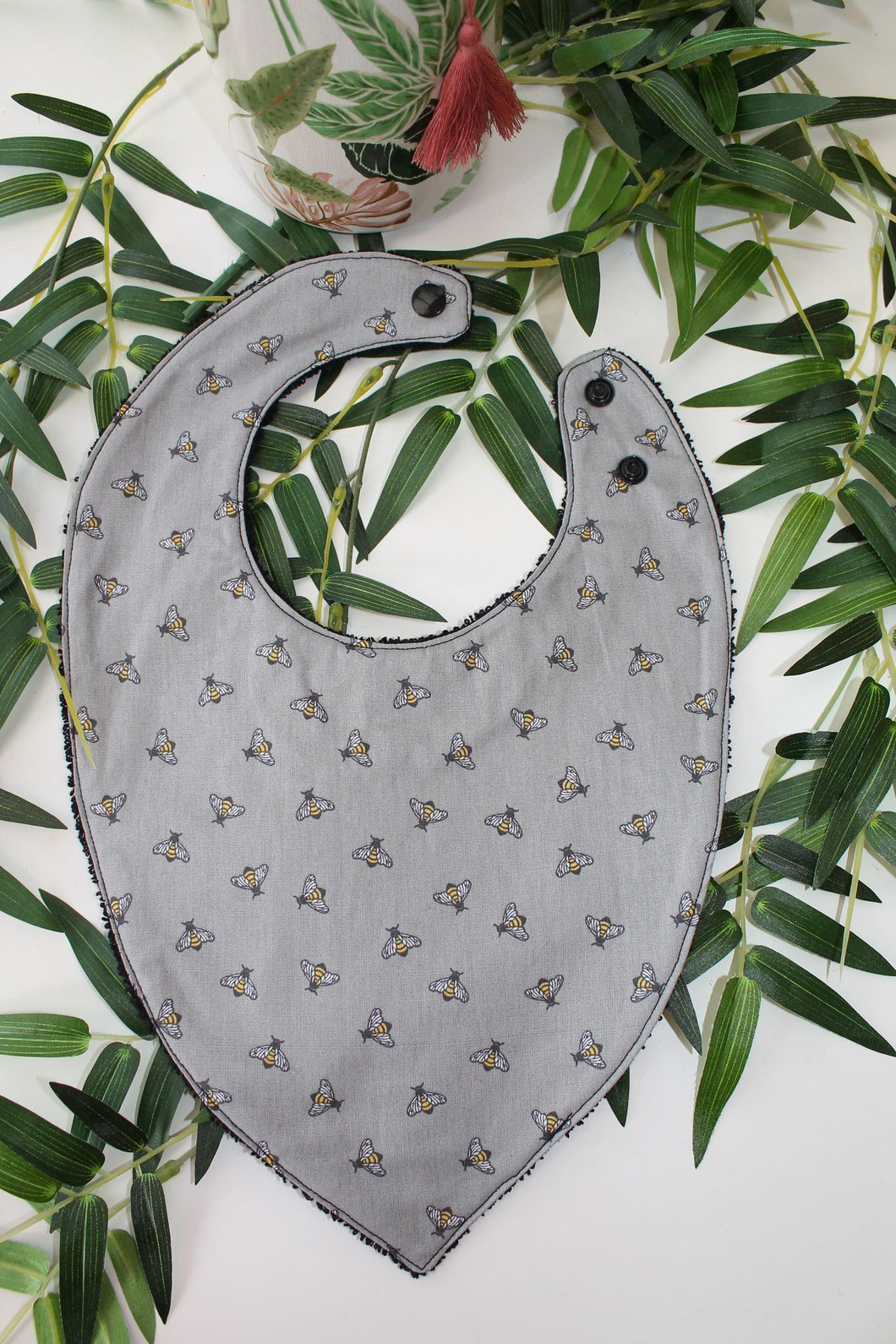 Bavoir bandana Petites Abeilles