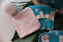 Charger l&#39;image dans la galerie, Panier et Lingettes : Modèle &quot;Maneki Neko Chat porte bonheur chinois&quot;
